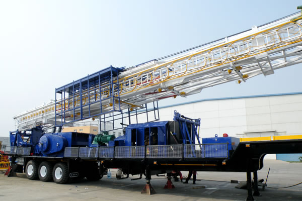 TZJ15 Trailer Mounted Drilling Rig