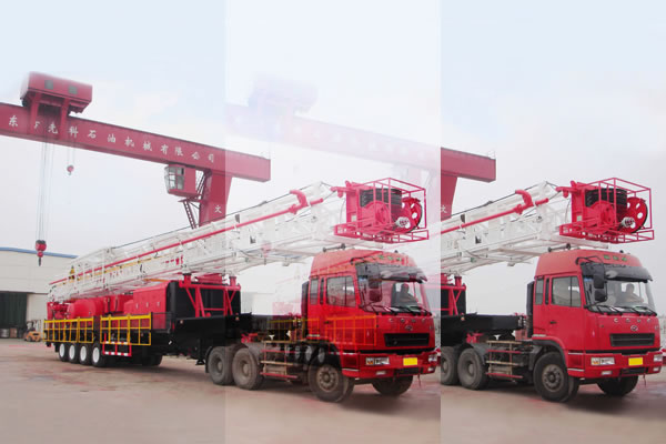 TZJ40 Trailer Mounted Drilling Rig