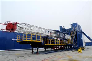 TZJ20 rimorchio Drilling Rig